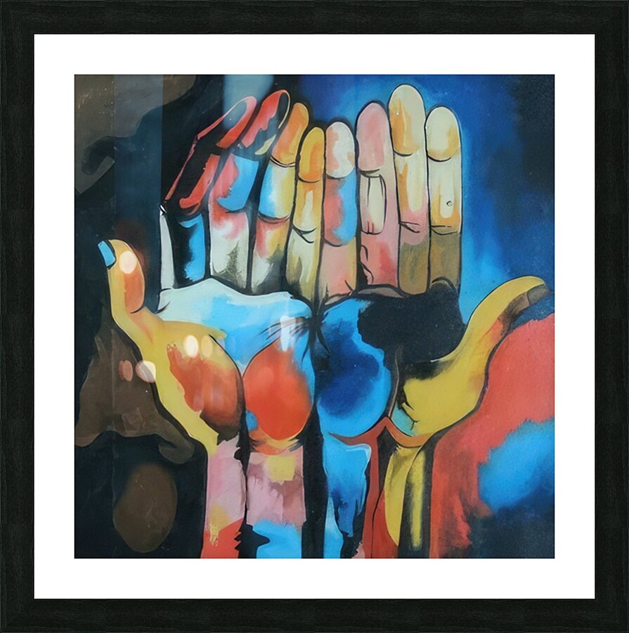 OUSWALDO GUAYASAMIN  28 Picture Frame print