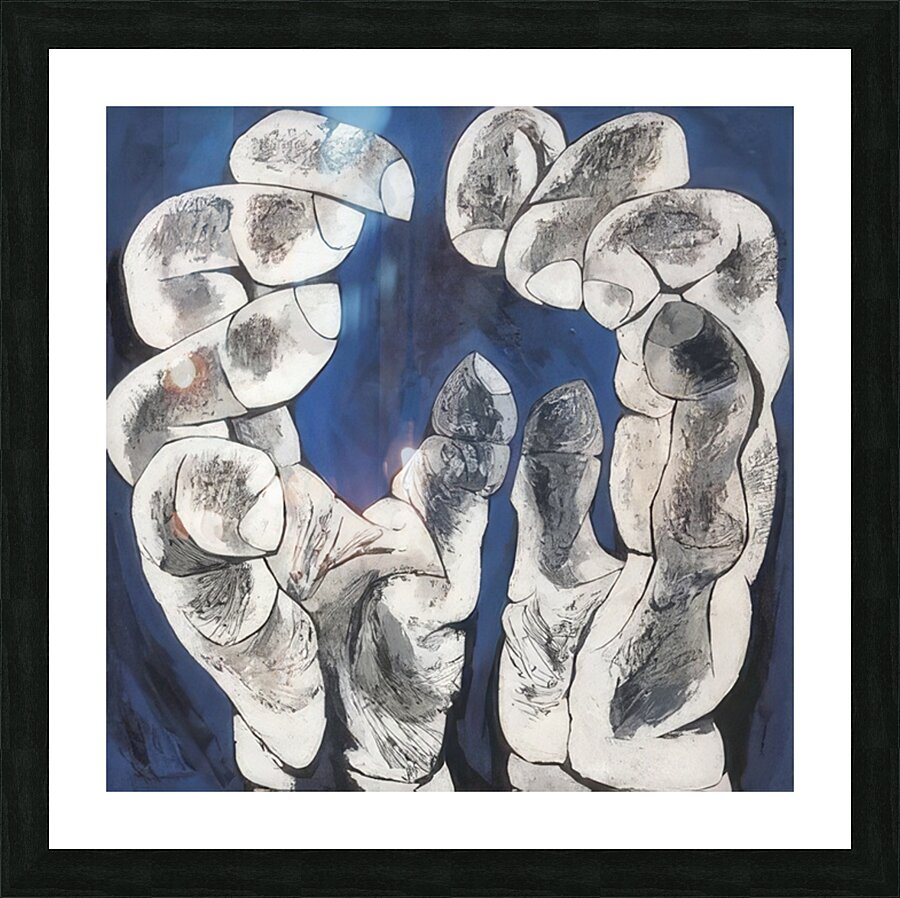 OUSWALDO GUAYASAMIN  34 Picture Frame print