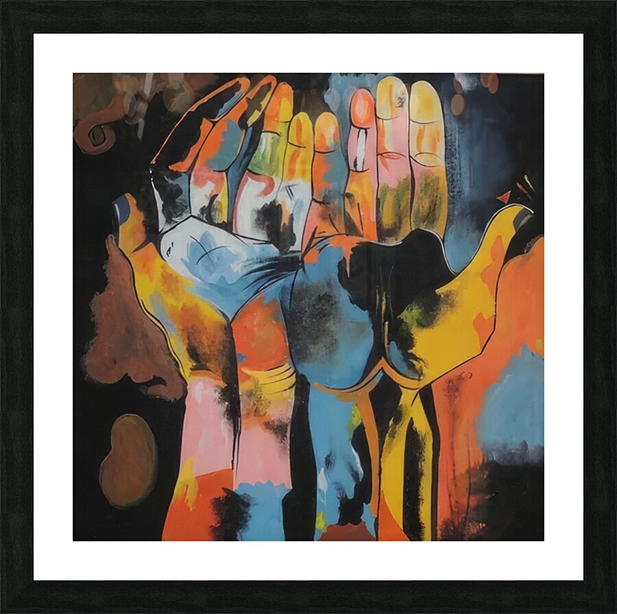 OUSWALDO GUAYASAMIN  41 Picture Frame print