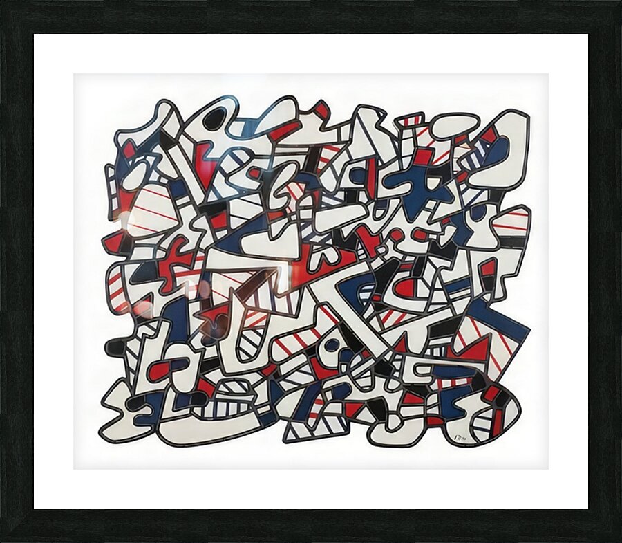 JEAN DUBUFFET 1 Picture Frame print