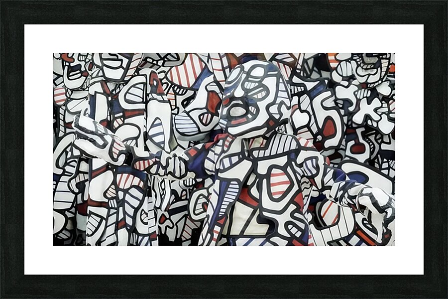 JEAN DUBUFFET 8 Picture Frame print