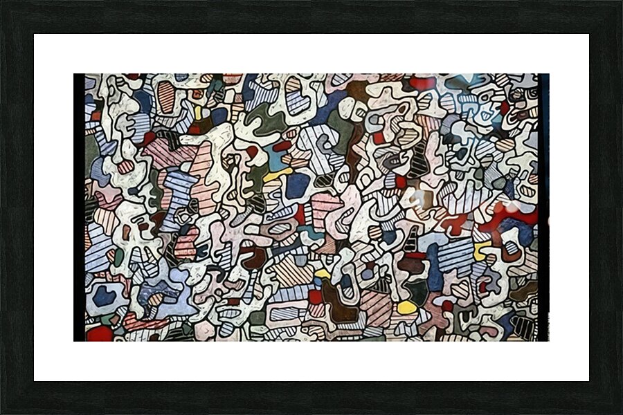 JEAN DUBUFFET 13 Picture Frame print