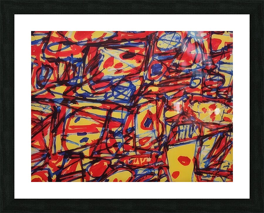JEAN DUBUFFET 18 Picture Frame print