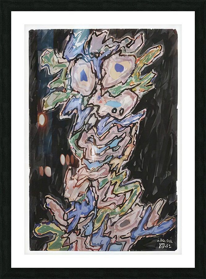 JEAN DUBUFFET 20 Picture Frame print