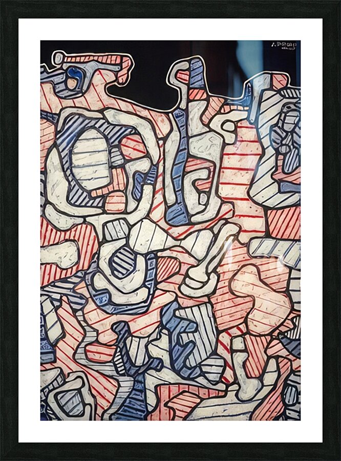 JEAN DUBUFFET 22 Picture Frame print