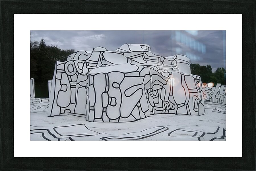 JEAN DUBUFFET 30 Picture Frame print
