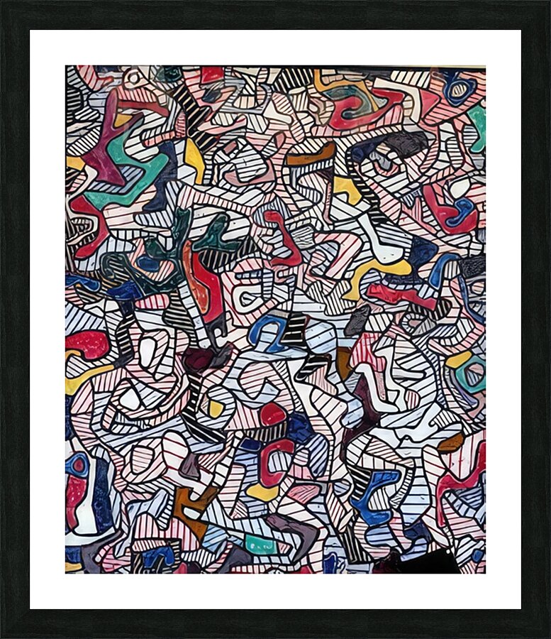 JEAN DUBUFFET 31 Picture Frame print