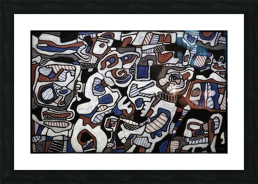 JEAN DUBUFFET 33 Picture Frame print