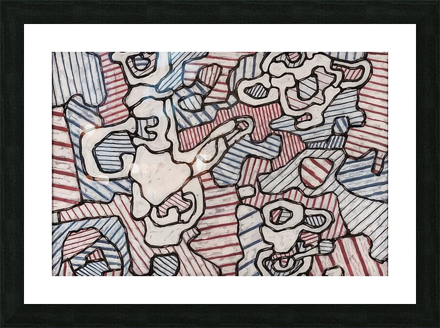 JEAN DUBUFFET 37 Picture Frame print