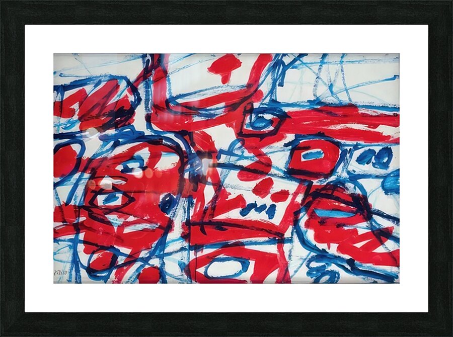 JEAN DUBUFFET 39 Picture Frame print
