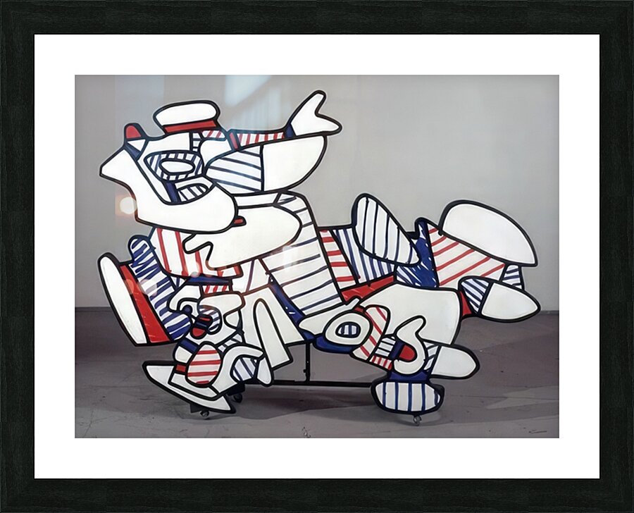 JEAN DUBUFFET 40 Picture Frame print