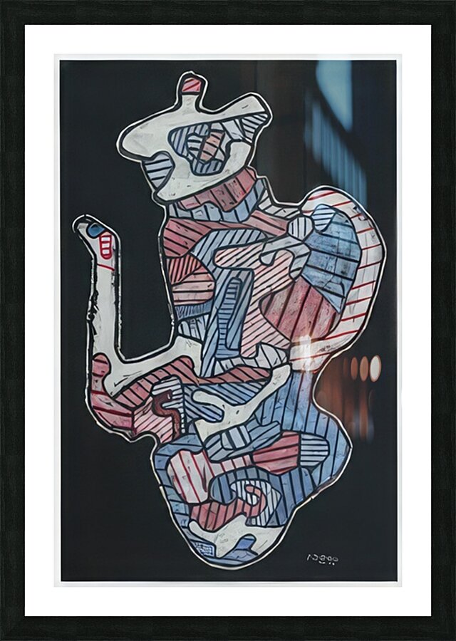 JEAN DUBUFFET 41 Picture Frame print