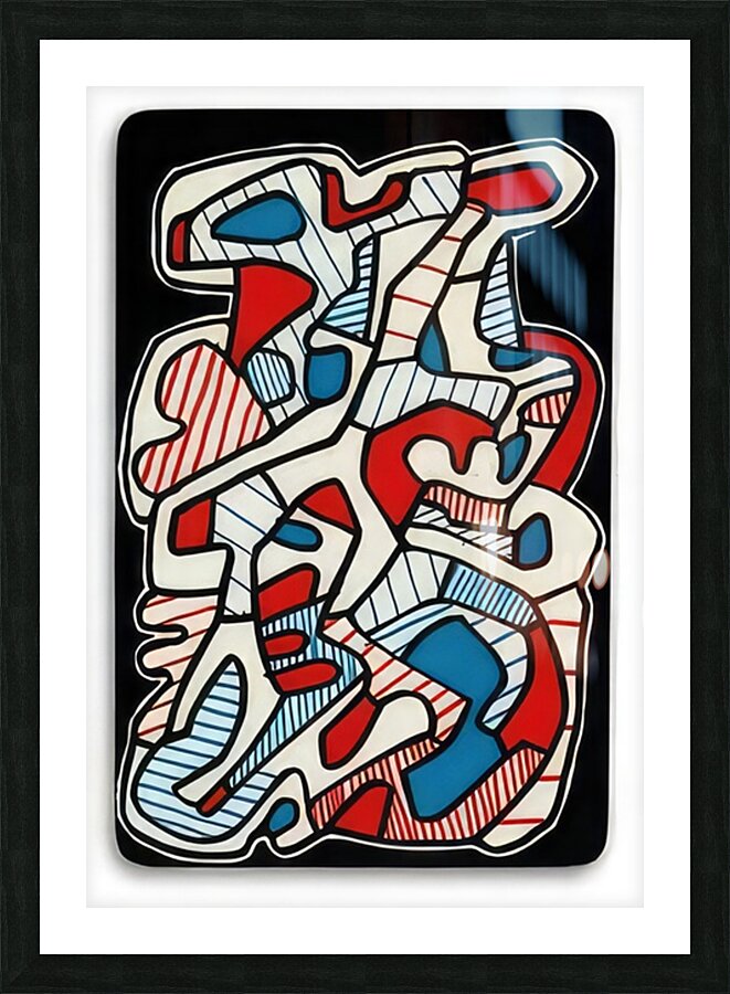 JEAN DUBUFFET 46 Picture Frame print