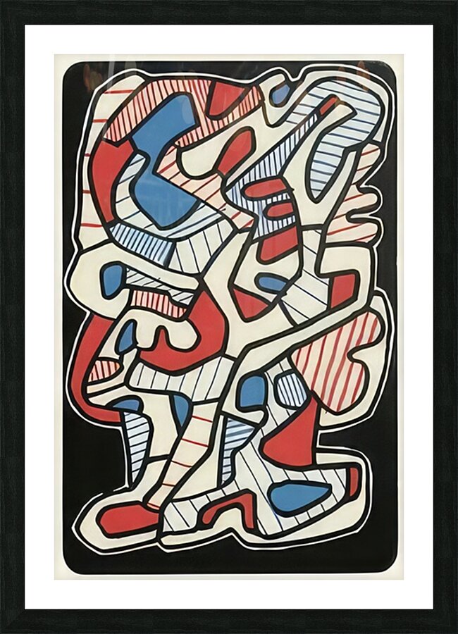 JEAN DUBUFFET 49 Picture Frame print