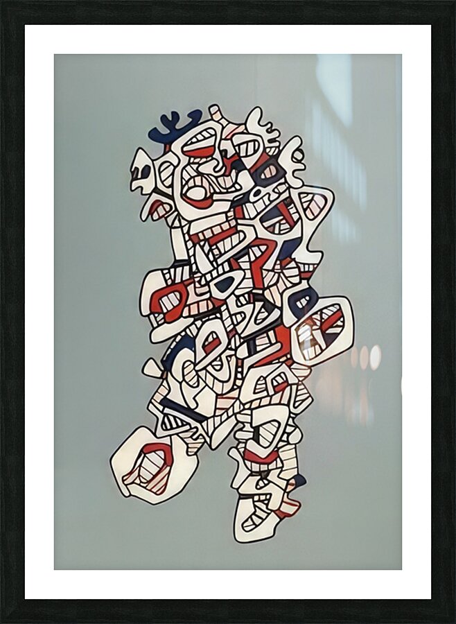 JEAN DUBUFFET 50 Picture Frame print
