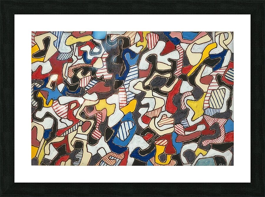 JEAN DUBUFFET 53 Picture Frame print