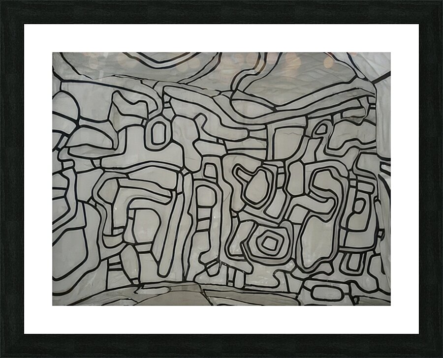 JEAN DUBUFFET 70 Picture Frame print