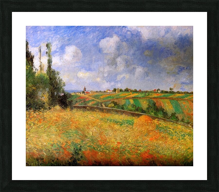 Fields Camille Pissarro Picture Frame print