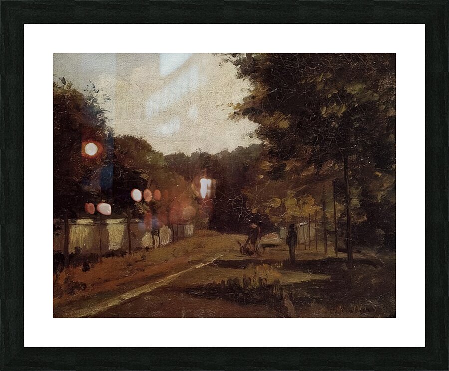 Landscape Varenne Saint Hilaire 1865 Camille Pissarro Picture Frame print