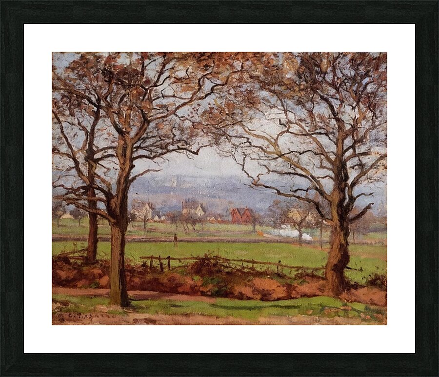 Near Sydenham Hill Looking towards Lower Norwood Camille Pissarro Picture Frame print