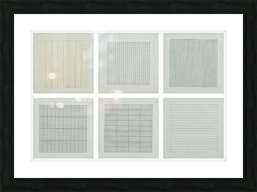 Agnes Martin    40 Picture Frame print