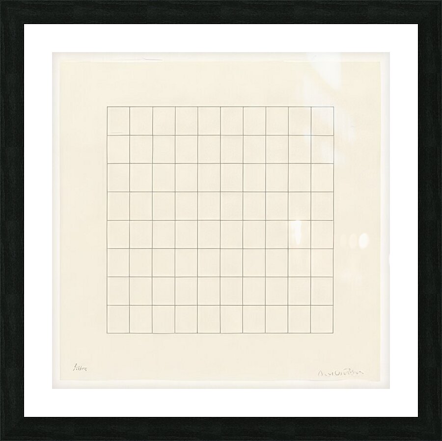 Agnes Martin    50 Picture Frame print