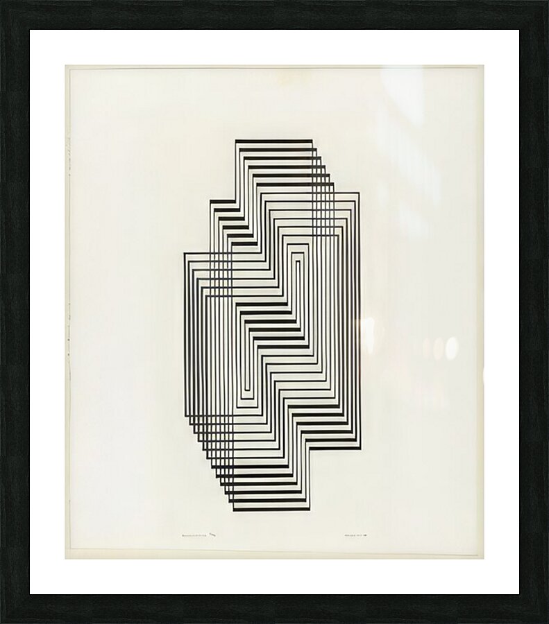 Josef Albers    9 Picture Frame print