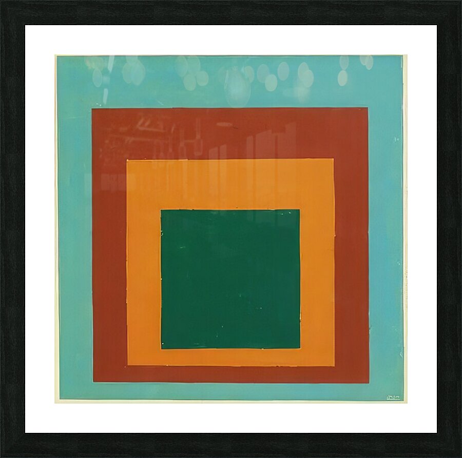 Josef Albers    11 Picture Frame print
