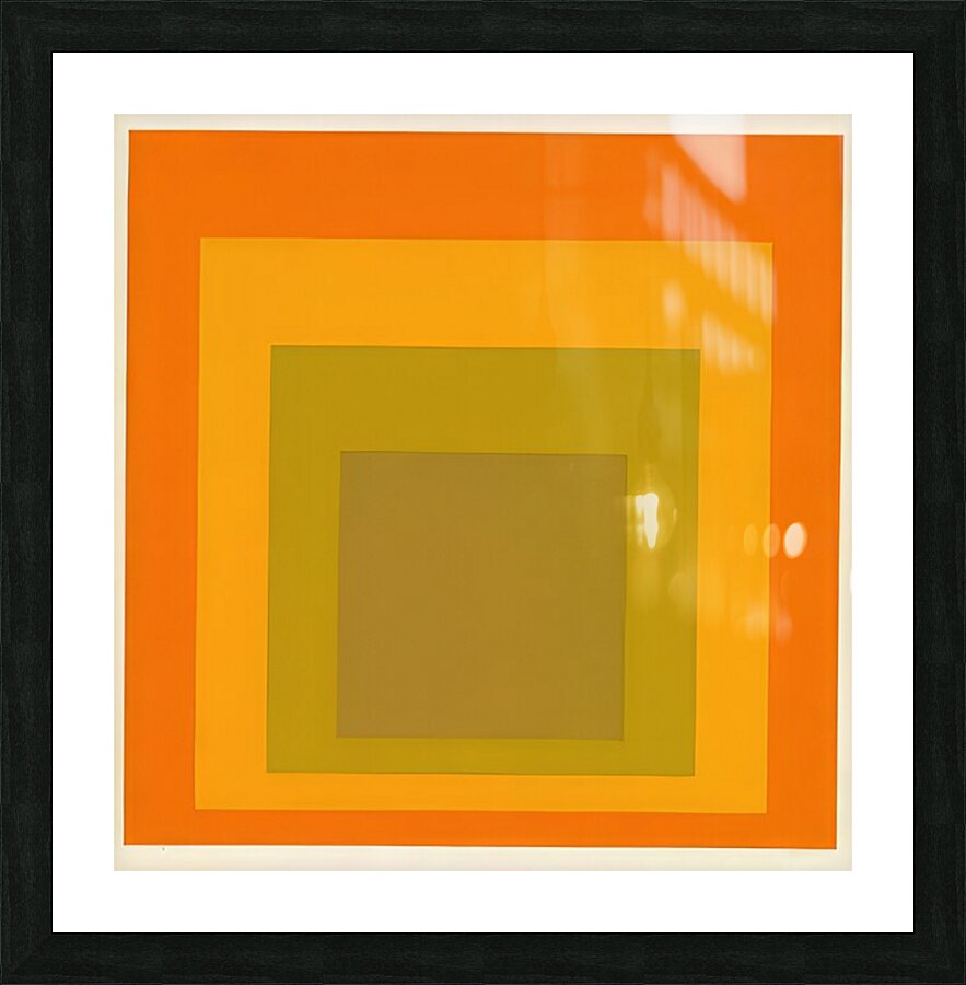 Josef Albers    12 Picture Frame print