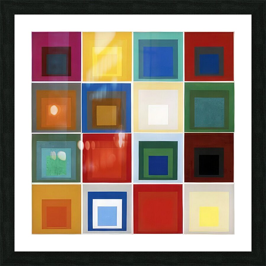 Josef Albers    17 Picture Frame print