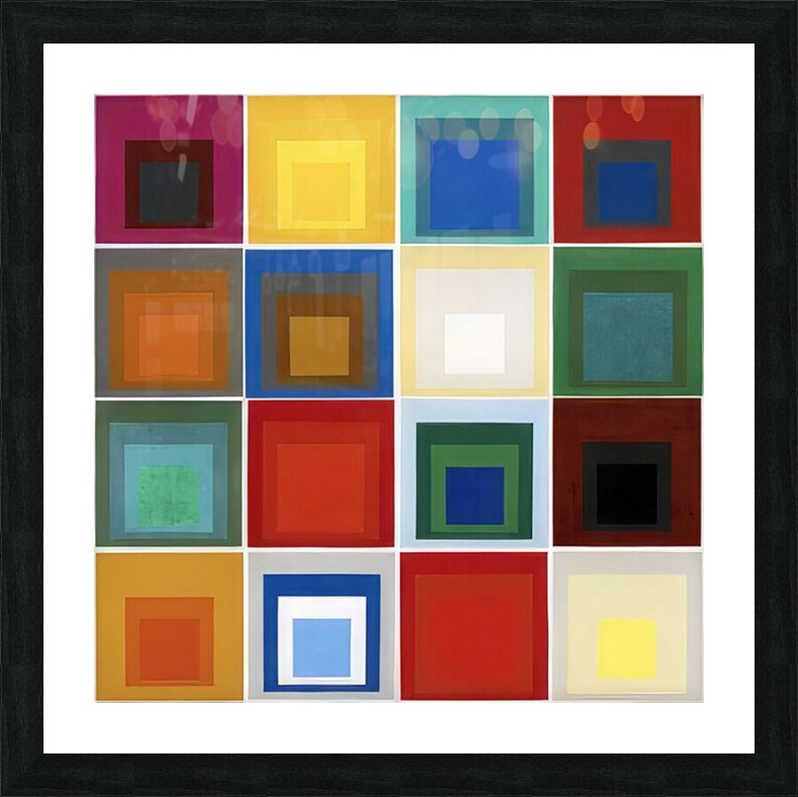 Josef Albers    7 Picture Frame print