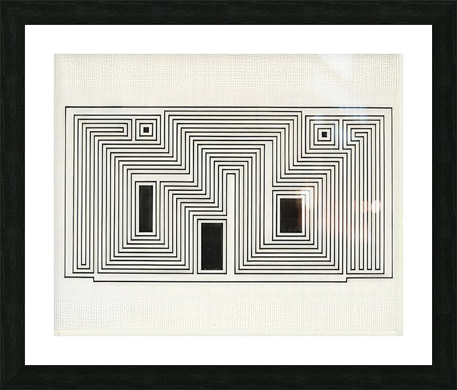 Josef Albers    15 Picture Frame print