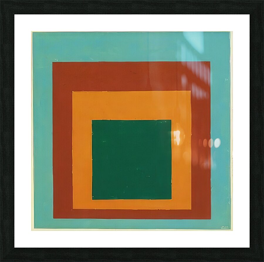 Josef Albers    17 Picture Frame print
