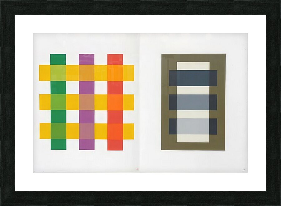 Josef Albers    19 Picture Frame print