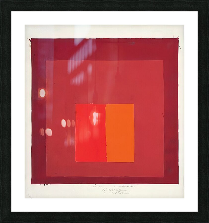 Josef Albers    27 Picture Frame print