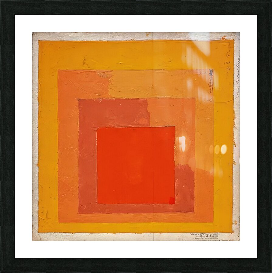 Josef Albers    28 Picture Frame print