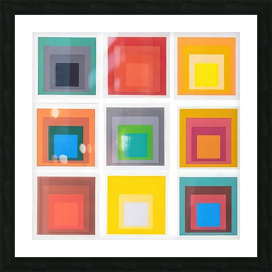 Josef Albers    44 Picture Frame print