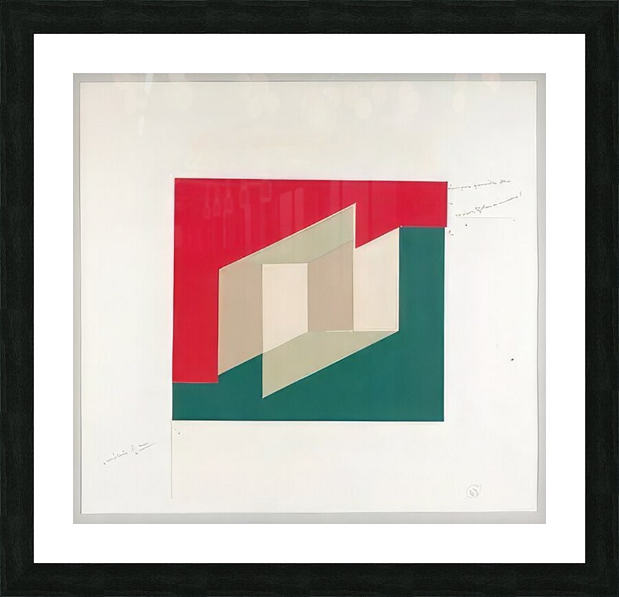 Josef Albers    3 Picture Frame print