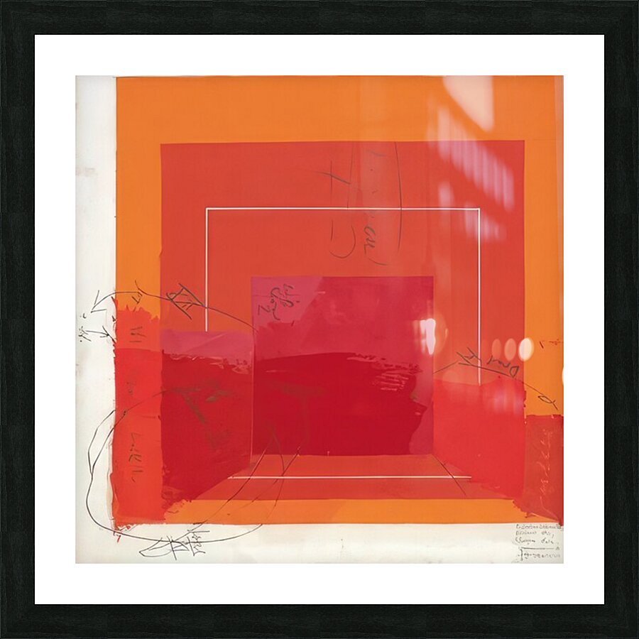 Josef Albers    10 Picture Frame print