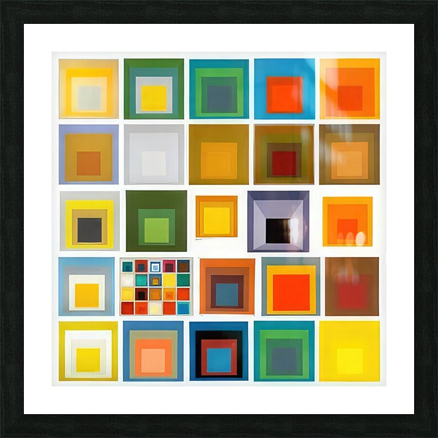 Josef Albers    26 Picture Frame print