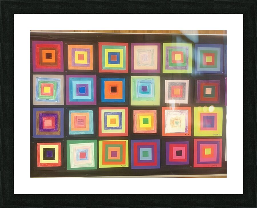 Josef Albers    30 Picture Frame print