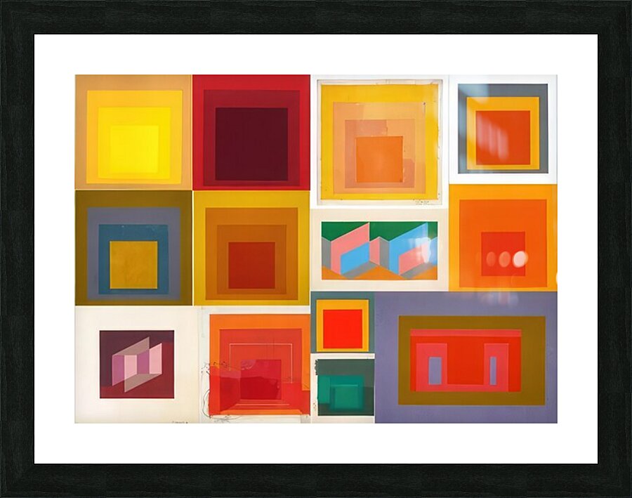 Josef Albers    47 Picture Frame print