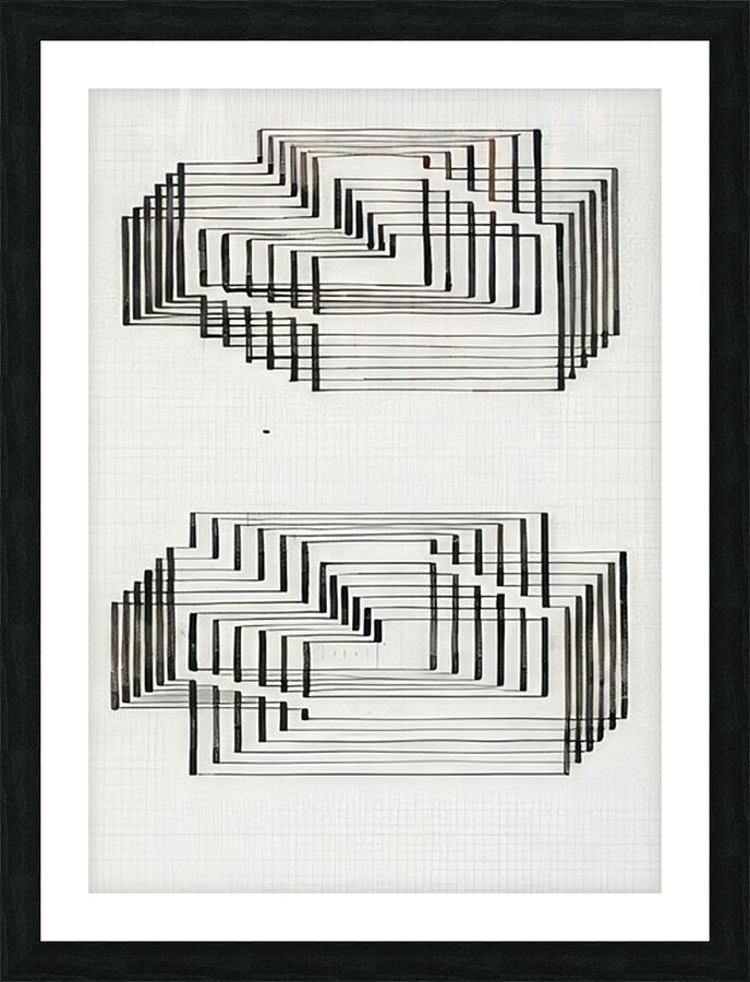 Josef Albers    48 Picture Frame print