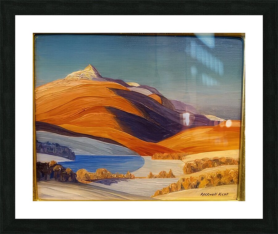 Rockwell Kent  17 Picture Frame print