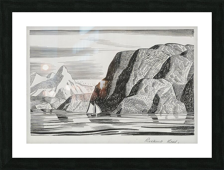 Rockwell Kent  34 Picture Frame print