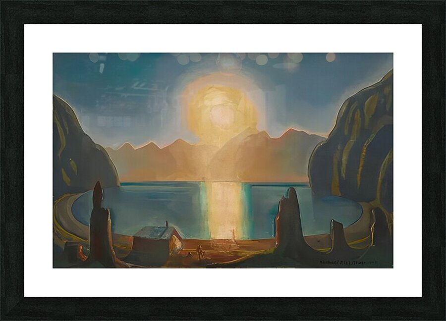 Rockwell Kent  47 Impression et Cadre photo