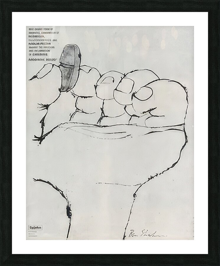 Ben Shahn 15 Picture Frame print