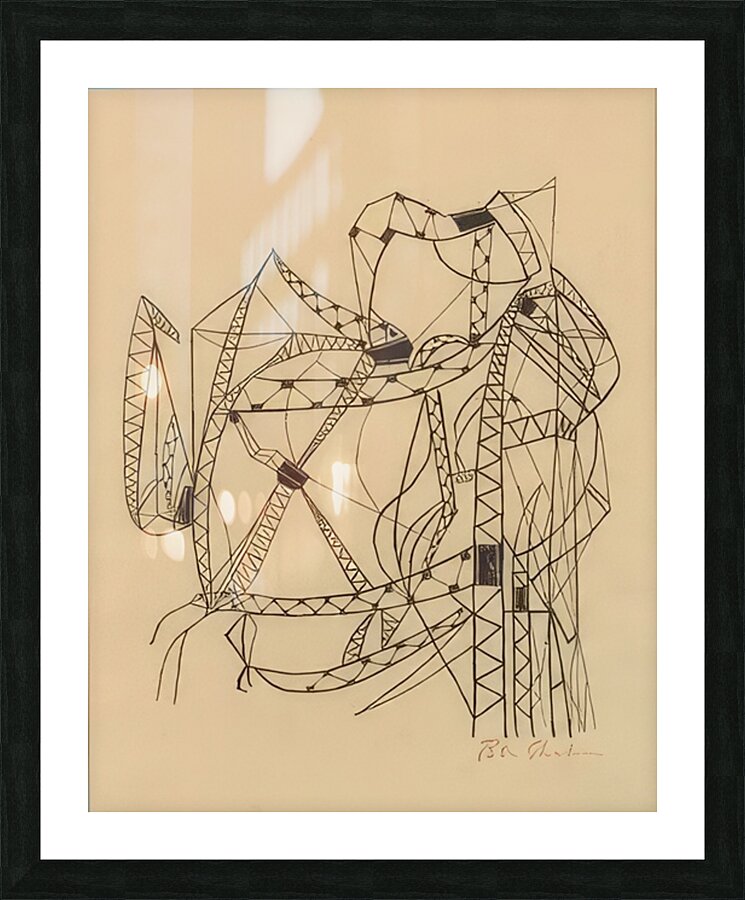 Ben Shahn 39 Picture Frame print