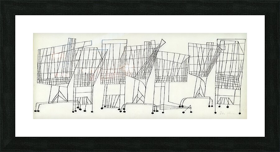 Ben Shahn 52 Picture Frame print