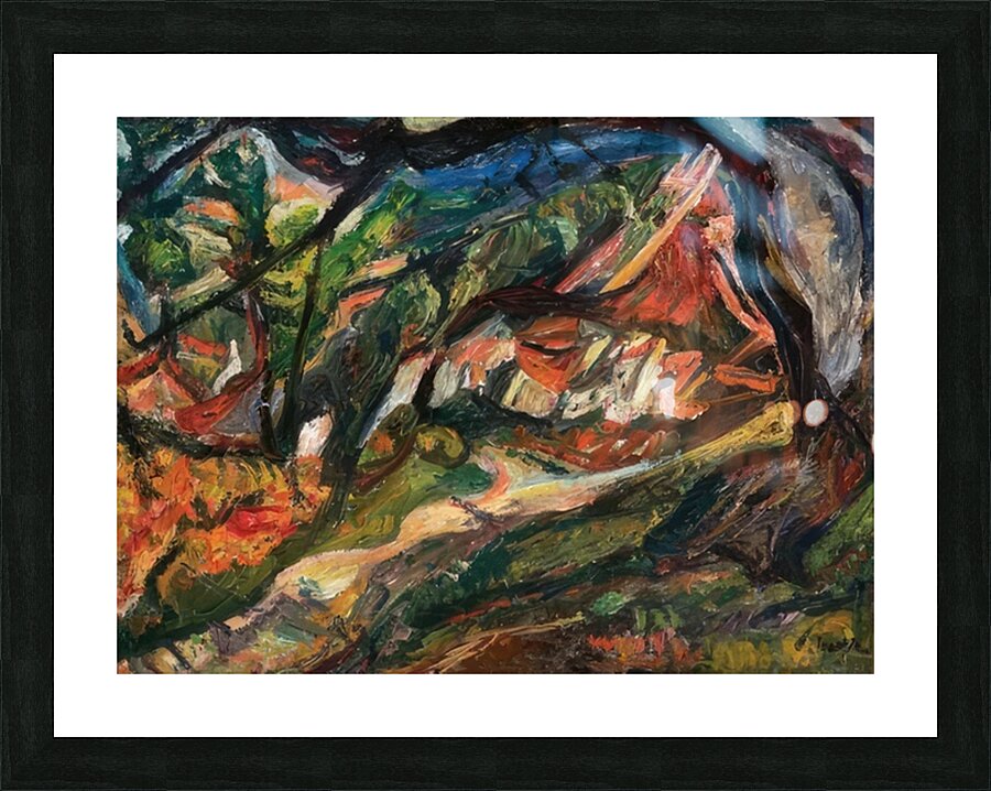 Chaim Soutine 46 Picture Frame print